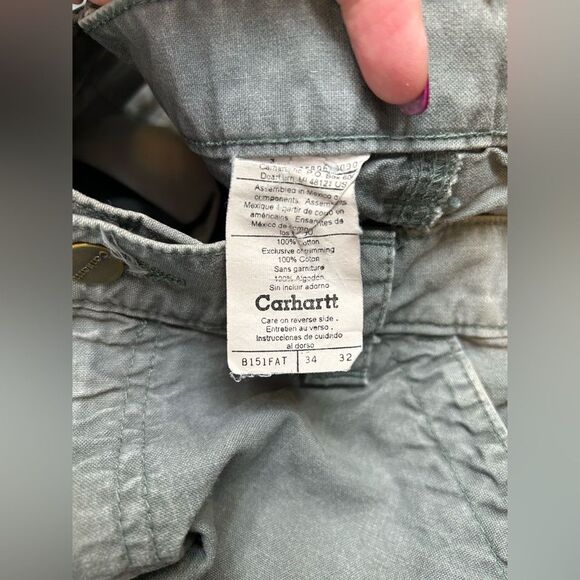 Carhartt Men's Grey Carpenter pants - Picture 7 of 8